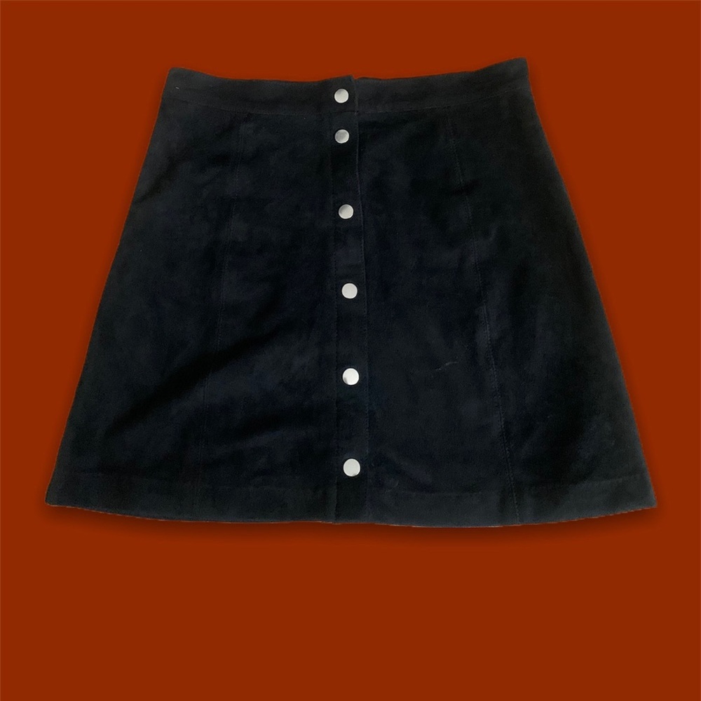 H&M Suede Like Skirt